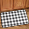 Sweet Home Collection Kitchen Floor Mat Memory Foam Anti Fatigue Durable Non Skid Rug for Long Standing Comforter, 30" x 18", Buffalo Check Black/White