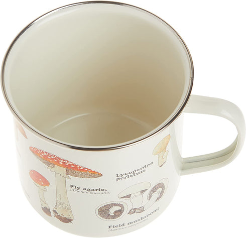 Gift Republic GR270058 Mushroom Enamel Mug, Multi