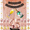 Cheers To 45 Years Banner and Balloons Happy 45th Birthday Sash and 45th Number for 45 Years Old and Anniversary Party Decorations