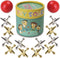 TriMagic Jacks Game with Ball, Old School Jax Game Toys, Retro Vintage Board Games for Kids 8-10-12 Years Old and Young Adults, Classic Traditional Table Games for Family Game Night