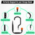 Etoolia 12 Pack Heavy Duty Garage Storage Utility Hooks - Bike Hooks for Garage Wall and Ceiling - Garage Hooks for Hanging Bicycle, Ladder, Hose, Cords, and Garden Tools (8X Screw-in + 4X J Hooks)