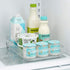 YouCopia RollOut Fridge Caddy, 9" Wide, Clear