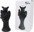 Gothic Bat Shaped Candle, Bat Skull Inside When It Melts, Home Decoration Vegan Friendly 100% Vegetable Wax 6x3 inches by Gute