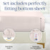 California Design Den - Finest Twin XL Bed Sheets, Soft 100% Cotton Cooling Sheets Deep Pockets Snug Fit Elastic, 500 Thread Count, 3-Pc Set, Best Hotel Quality Bed Sheets (Solid - Light Taupe)