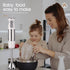 Doilza 5 in 1 Immersion Hand Blender Handheld For Kitchen BPA-Free, White