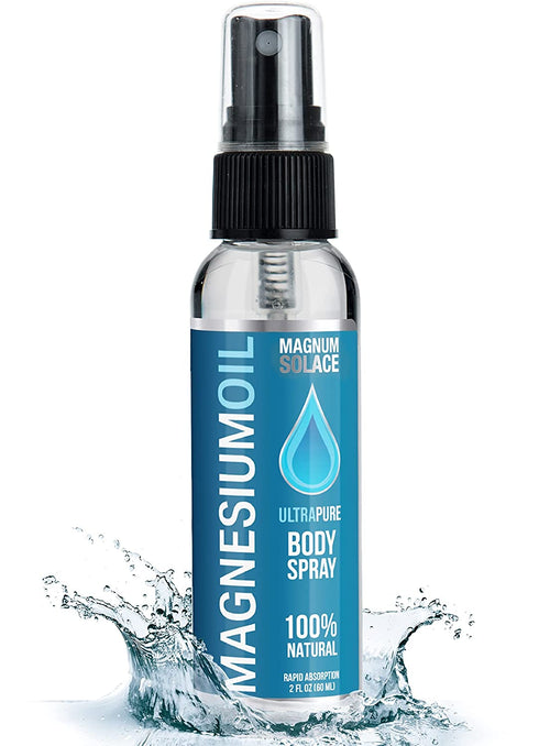 Magnesium Oil Spray - 100% Natural Magnesium Spray – Made with Dead Sea Salt, Stronger than Magnesium Lotion and Magnesium Cream