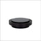 EVI | Adhesive Doorstop | 1.37'' X 0.55'' | Natural Silicone Black Rubber | Stainless Steel | Black Lacquered | Great Adherence | 100% Functional | Mod. I-203x12