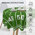 American Football Field Round Tablecloth 60 Inch Fabric Dining Table Cloth Cover for Holiday Home Picnic Party Wedding Buffet Parties Camping