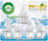 Air Wick Plug in Scented Oil 5 Refills, Fresh Linen, (5x0.67oz), Same Familiar Smell of Fresh Laundry, New Look, Packaging May Vary, Essential Oils, Air Freshener (Pack of 2)