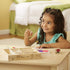 Melissa & Doug Wooden Stamp Set: Friendship - 9 Stamps, 5 Colored Pencils, and 2-Color Stamp Pad