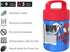 Zak Designs Kids' Vacuum Insulated Stainless Steel Food Jar with Carry Handle, Thermal Container for Travel Meals and Lunch On The Go, 12 oz, Spidey and His Amazing Friends