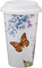 Lenox 846844 Butterfly Meadow Blue Thermal Travel Mug