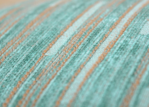 Yeiotsy Decorative Pillow Covers Teal, Pack of 2, Modern Striped Throw Pillow Cases Geometric Cushion Covers (Teal, 18 X 18 Inches)