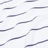 Amazon Basics 100% Cotton Terry Kitchen Dish Towels, Popcorn Texture - 8-Pack, Navy Stripe