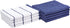 Amazon Basics 100% Cotton Terry Kitchen Dish Towels, Popcorn Texture - 8-Pack, Navy Stripe
