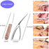 Shrimp Deveiner Tool and Peeler Seafood Tools Shrimp Cleaner Knife Premium Stainless Steel Prawn Peeling Machine Tweezers Peel Cleaning Device for Kitchen (2 Multipack)