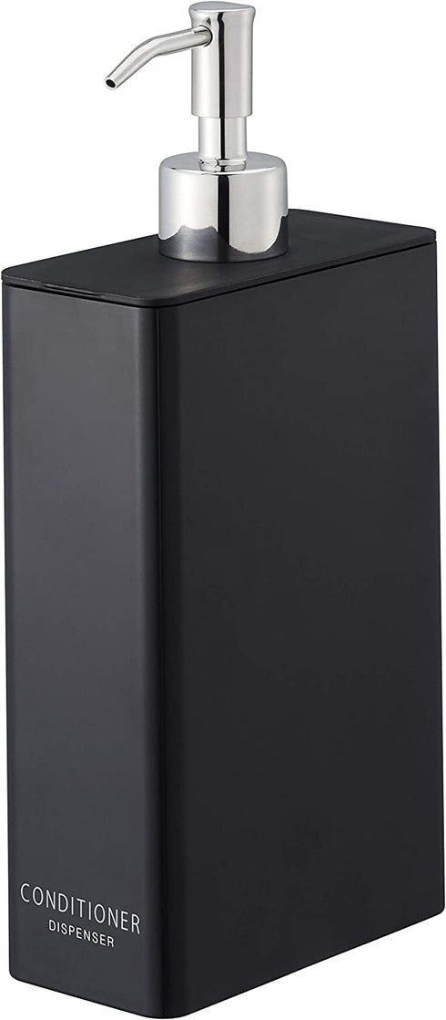 Yamazaki Tower Conditioner Dispenser Black Rectangular