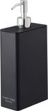 Yamazaki Tower Conditioner Dispenser Black Rectangular