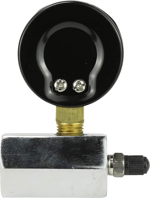 DANCO Gas Test Gauge for 0-15 psi at 1/10 Increments, Chrome-Plated (94352)