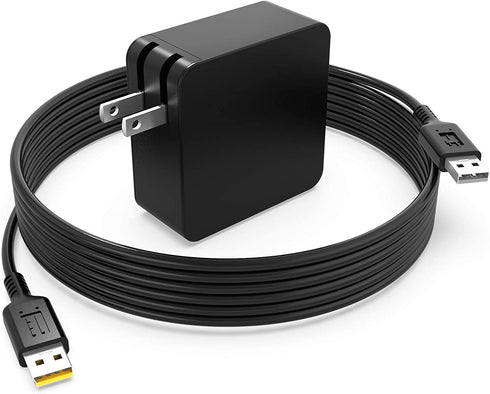 65W 40W AC Wall Plug Charger Fit for Lenovo Ideapad 700S-14ISK, Miix-700 Miix-710 700-12ISK 710-12IKB Laptop with Micro USB Cable Power Supply Adapter Cord
