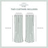 Exclusive Home Curtains EH8092-16-2108G Loha Linen Grommet Top Curtain Panel Pair, 54x108, Ivory, 2 Count