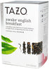 Tazo Awake English Breakfast Black Tea Tea Bags, 20ct(pack of 2)
