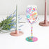 NymphFable Hand Painted Wine Glass You Are The Best 15oz Personalized Gift for Girl Friend Women