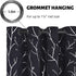 BUHUA Thermal Insulated Curtains Blackout Grommet Thermal Insulated Shinny Tree Branches Print Curtain for Bedroom,Navy Blue,38W x 72L, Set of 2 Panels