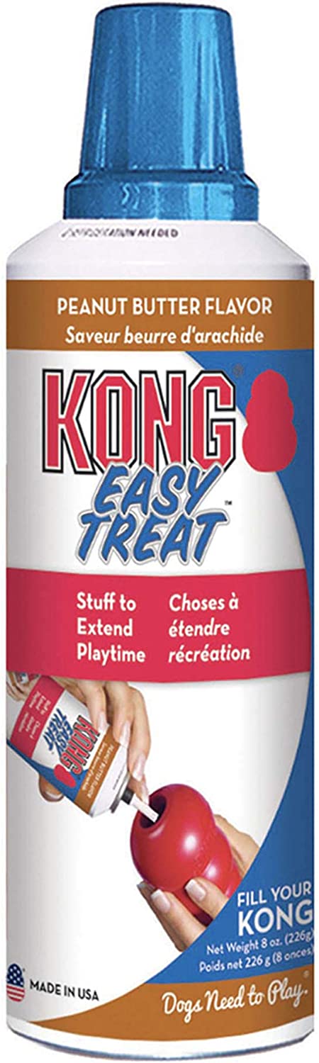 KONG - Easy Treat - Dog Treat Paste - 8 Ounce - Peanut Butter