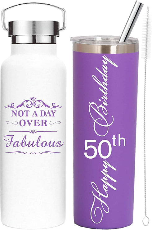 50 Birthday Gifts Women, 50th Birthday Gift Woman, 50th Birthday Gifts for Women, 50th Birthday Presents for Women, Gifts for Turning 50 for Women, 50th Birthday Tumbler, 50 Year Old Gifts for Women
