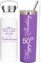 50 Birthday Gifts Women, 50th Birthday Gift Woman, 50th Birthday Gifts for Women, 50th Birthday Presents for Women, Gifts for Turning 50 for Women, 50th Birthday Tumbler, 50 Year Old Gifts for Women