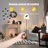 RY King Set of 9 Pillar Real Wax Flameless LED Battery Operated Electric Flickering Candles with Remote Control Timer for Holiday Decorations