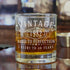 Vintage 1982 Etched 11oz Whiskey Rocks Glass -40th Birthday Aged to Perfection - 40 years old gifts Bourbon Scotch Lowball Old Fashioned