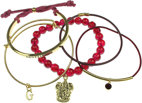 Harry Potter Gryffindor Arm Party Bracelet Set
