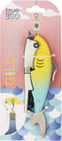 TrueZoo Gillbert Fish Double Hinged Corkscrew, Novelty Wine Key, Waiters Corkscrew Bottle Opener