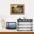 Reliatronic Mesh Office Desk Organizer, Stackable File Letter Tray Organizer Perfect for Home Office, Black