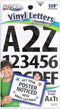 ArtSkills Black Vinyl Poster Letter and Number Stickers, 1" and 2", Assorted, 250 Pieces