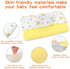 Baby Pillows for Sleeping, Baby Head Shaping Pillows Prevent Flat Head Newborn Pillow, Memory Foam Toddler Pillow with Cotton Pillowcase for 3-36 Months Baby?Fox?
