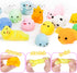 YIHONG 72 Pcs Kawaii Squishies, Mochi Squishy Toys for Kids Party Favors, Mini Stress Relief Toys for Christmas Party Favors, Classroom Prizes, Birthday Gift, Goodie Bag Stuffers