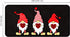Gnome Kitchen Rug Non Slip Kitchen Floor Mat Cushioned Standing 20 x 39 Inch, Valentines Day Gnomes Rug Runner for Sink Kitchen Decor and Accessories