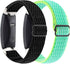 ?2Pack? Elastic Watch Band Compatible with Fitbit Inspire 2/ Inspire/Inspire HR,Woven Soft Nylon Sport Breathable Wristband Replacement Women Men for Fitbit Inspire (Green-Black)