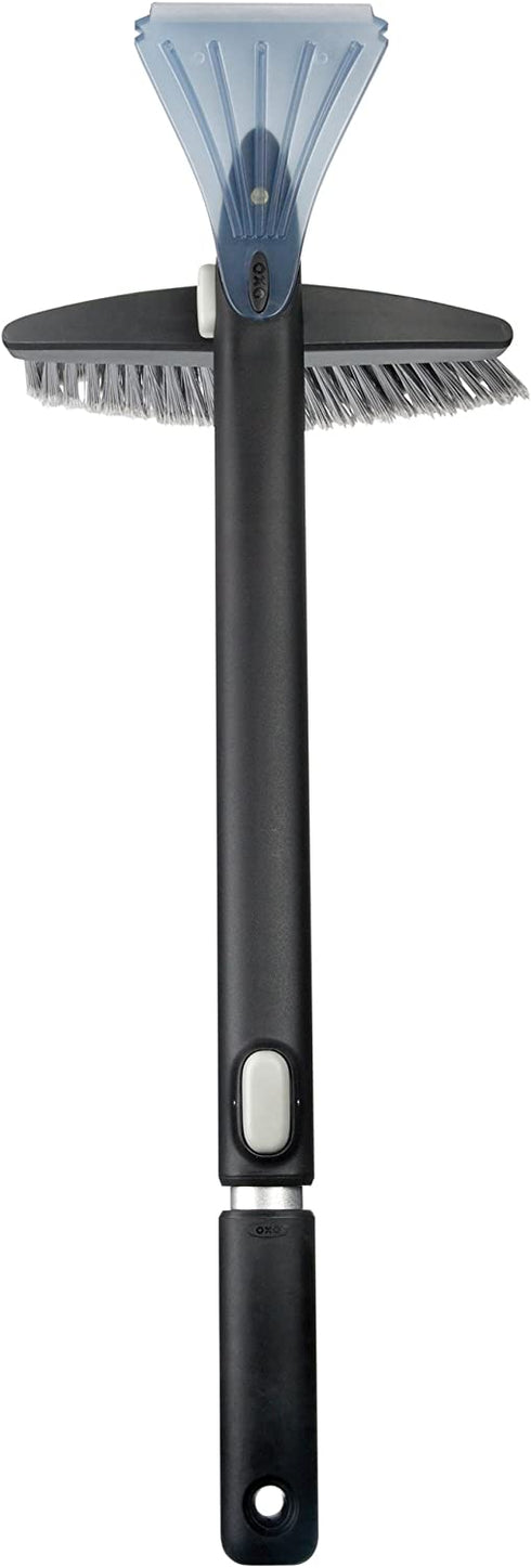 OXO Good Grips Extendable Twister Snow Brush with Ice Scraper