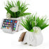 Ceramic Pencil Holder,desktop Stationery Box Organizer?Mobile phone bracket (elephant)