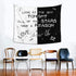Rapper Wall Tapestry for Bedroom Wall Hangings for Living Room Dorm Hip Hop Home Decorations Tapestries Porch Hanging Table Cloth 60" X 51"