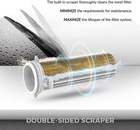 iSpring FWSP50GR Spin Down Sediment Filter Replacement Cartridge, 50 Micron