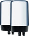 Brita Filter Replacement Faucet Mount, 2, Chrome