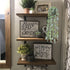 BACAMA Artificial Potted Plants Fake Vine Hanging Leaves Room Scenes Home Kitchen Garden Office Wedding Wall DIY Decoration 2 Pack 23.6 Inches Length Green