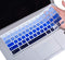 Keyboard Cover for HP 14 inch Chromebook / HP Chromebook 14-db 14-ca 14-ak 14-ca061dx 14-ca064dx / HP Chromebook 14 G2 G3 G4 G5 Keyboard Protector Skin, Gradual Blue