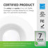 Sunco Lighting 5/6 Inch LED Can Lights Retrofit Recessed Lighting, Baffle Trim, Dimmable, 2700K Soft White, 13W=75W, 1050 LM, Damp Rated, Replacement Conversion Kit, UL Energy Star 4 Pack