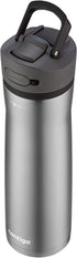 Contigo AUTOSPOUT Water Bottle, 24oz, Licorice Lid